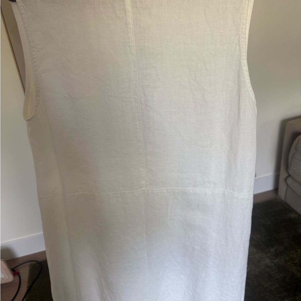 Linenfox Tie Front Dress NWT - Picture 4 of 7
